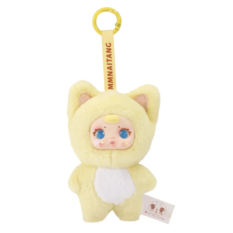 2025Original 1:1 New Cute Milk Candy Keychain Mysterious Blind Box Car Key Decoration Backpack Pendant Doll Small Gift Wholesale