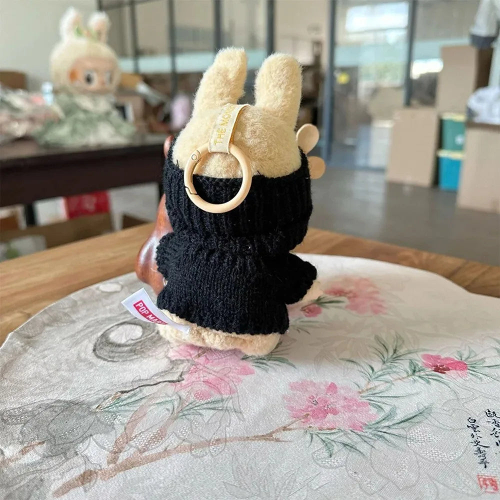 For 15-17cm V1v2 Labubu Clothes Outfit Sitting Clothes Cute Sweater Hat Outfit Accessories Fashion Dolls Accessories No Dolls