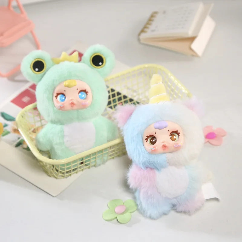 2025Original 1:1 New Cute Milk Candy Keychain Mysterious Blind Box Car Key Decoration Backpack Pendant Doll Small Gift Wholesale