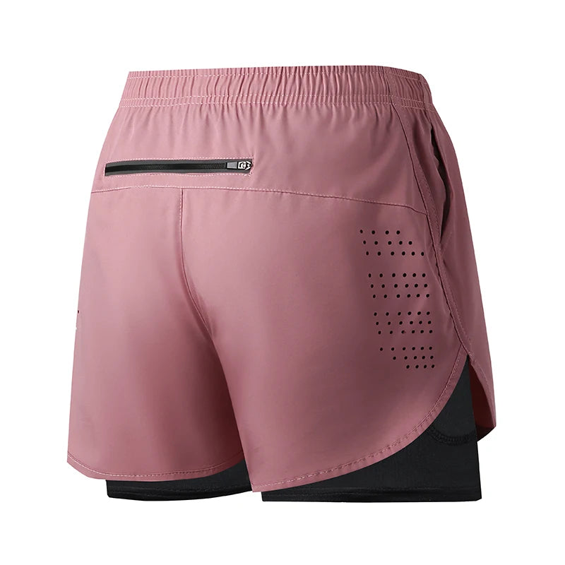 Men's Running Shorts 2025 New Release Gym Fitness 2-in-1 Exercise Summer Quick Dry Trendy Personalized Running Shorts